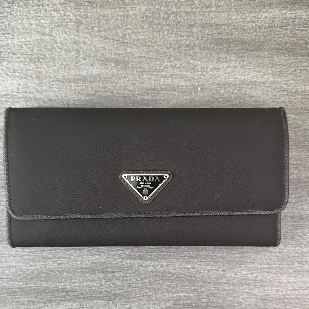 Authentic Prada Black Wallet